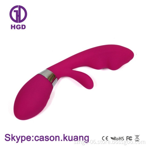 Rechargeable silicone g-spot massager vibrator urethra sex toy vibration for woman